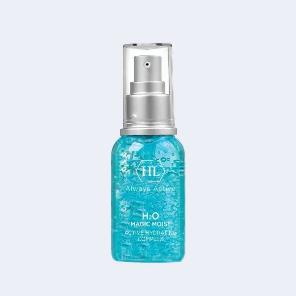 H2O Magic Moist Hydrating Face Gel by HL is a lightweight hydrating gel designed to instantly replenish moisture and refresh the skin. Its fast-absorbing formula helps maintain optimal hydration levels while improving softness, smoothness, and overall skin comfort.