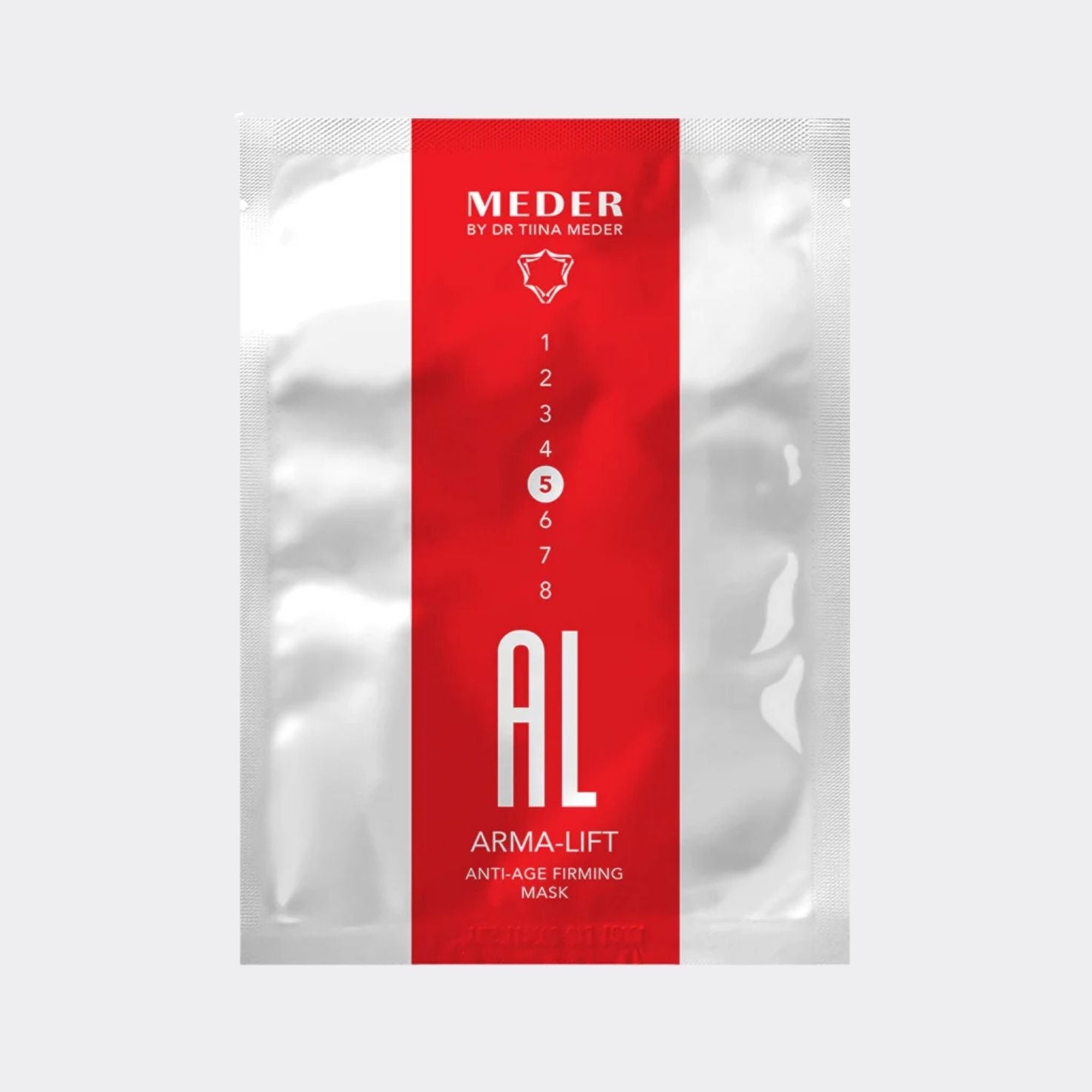 Red Arma-Lift anti-age firming mask packaging 