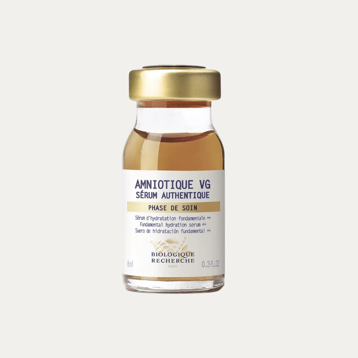 Biologique Recherche Amniotique VG Serum 30ml moisturizing serum designed to restore hydration, reduce dryness, and improve skin softness and comfort