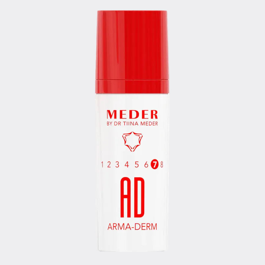 Arma-Derm Cream by Meder is a firming moisturizer designed to improve skin elasticity, restore density, and visibly lift facial contours. This advanced formula helps reduce the appearance of fine lines and sagging while supporting the skin’s natural structure. It nourishes and strengthens the skin, leaving it smoother, firmer, and more defined.