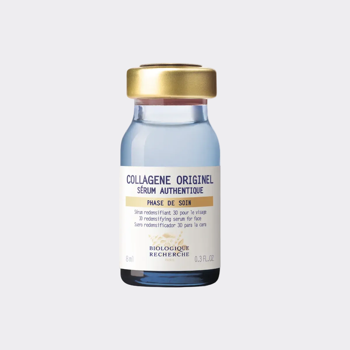 Collagène Originel by Biologique Recherche firming serum that improves skin elasticity, supports hydration, and helps strengthen skin structure.