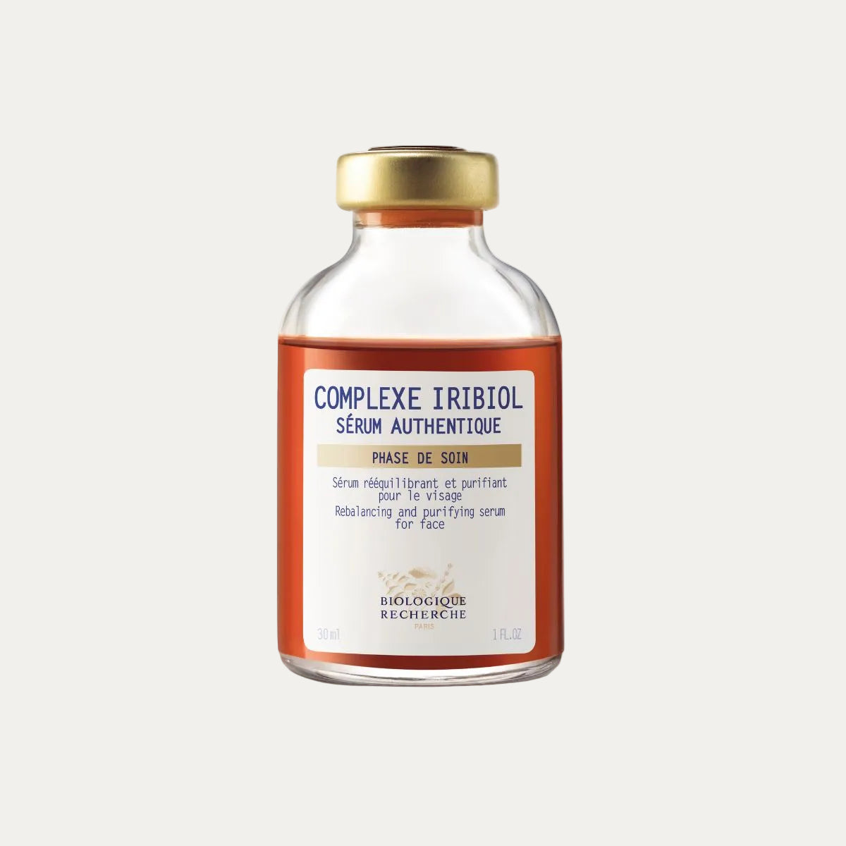 Complexe Iribiol by Biologique Recherche balancing serum that regulates excess sebum, reduces shine, purifies the skin, and improves skin clarity