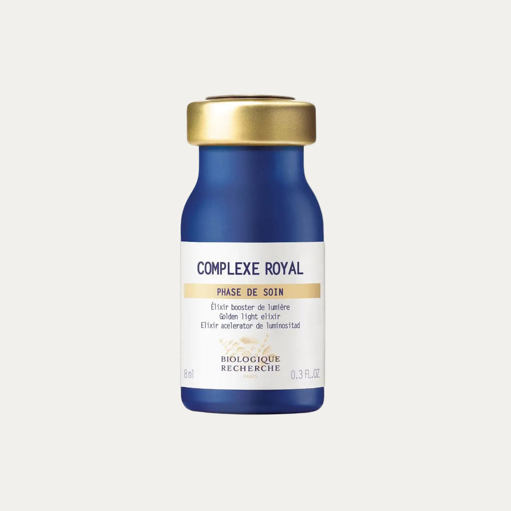 Complexe Royal by Biologique Recherche nourishing serum that restores comfort, improves softness, revitalizes tired skin, and enhances natural radiance
