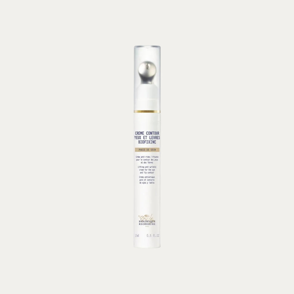 Crème Contour Yeux et Lèvres Biofixine by Biologique Recherche smoothing eye and lip contour cream that helps reduce expression lines and improve skin firmness