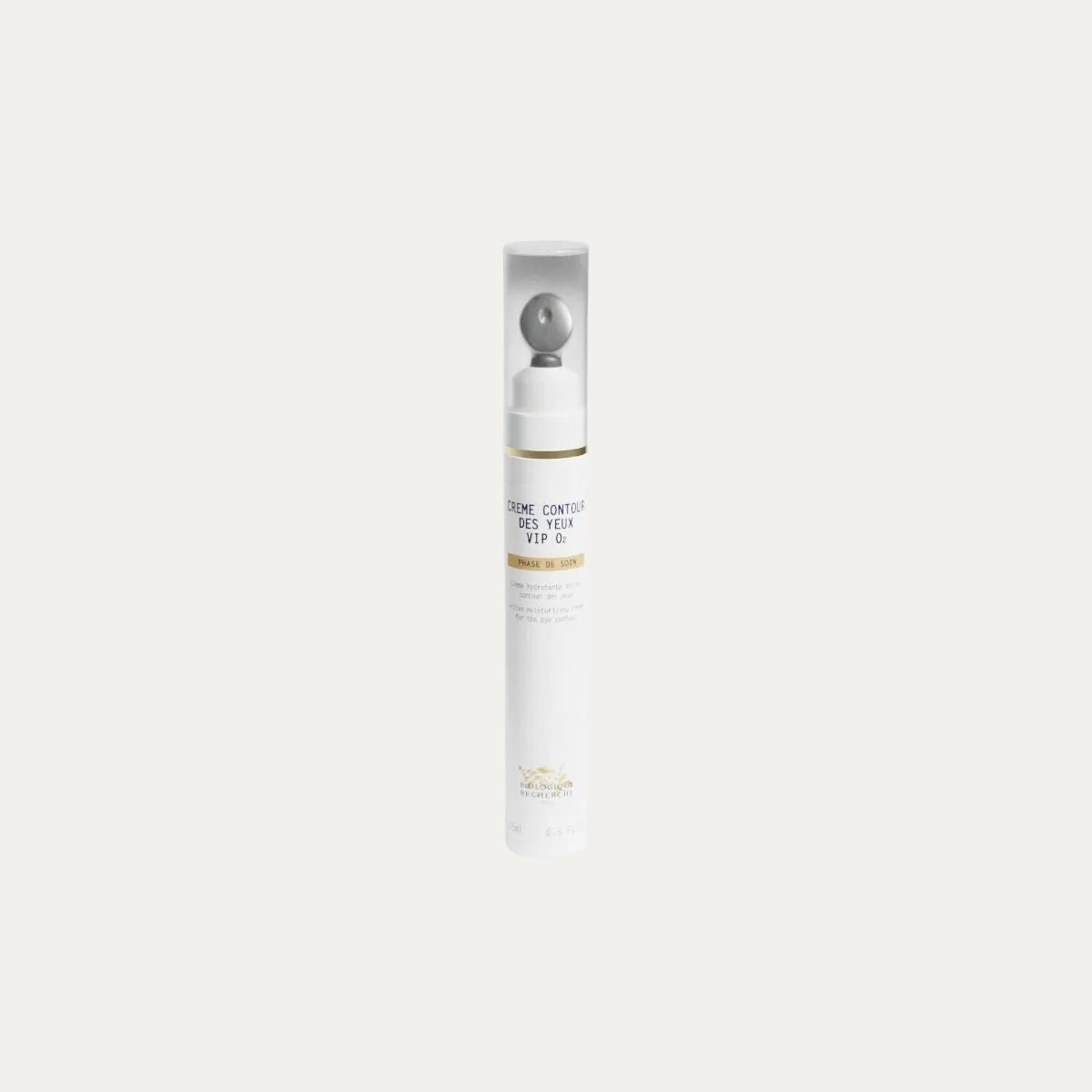 Crème Contour des Yeux VIP O2 by Biologique Recherche oxygenating eye cream that helps reduce puffiness, brighten tired-looking eyes, hydrate the skin, and refresh the eye contour