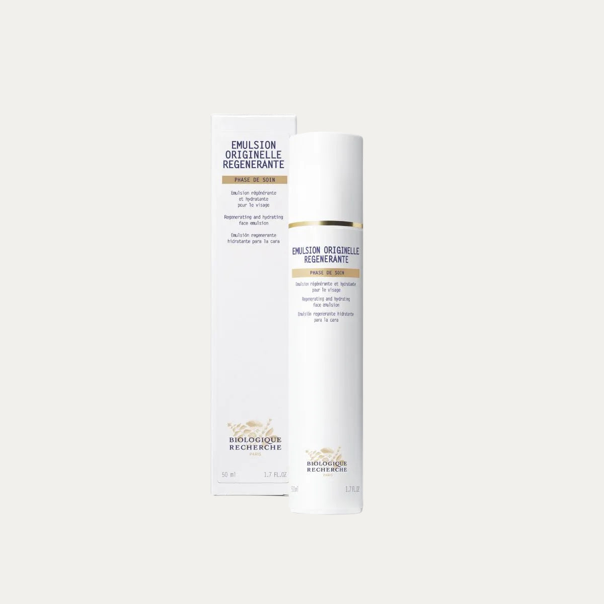 Crème Emulsion Originelle Régénérante by Biologique Recherche regenerating face cream that nourishes skin, strengthens the barrier, improves hydration, and restores comfort