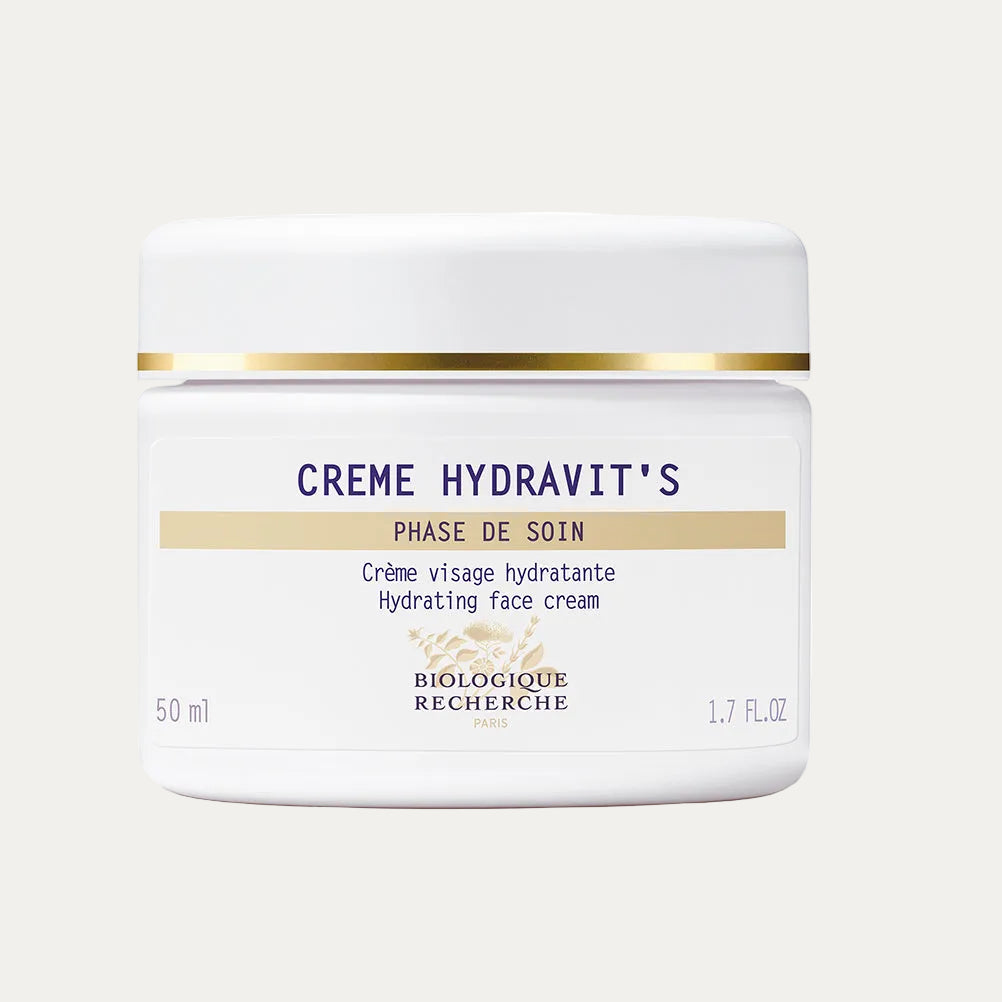 Biologique Recherche Crème Hydravit’S 100ml moisturizing face cream that helps restore hydration, comfort, and radiance to dehydrated skin