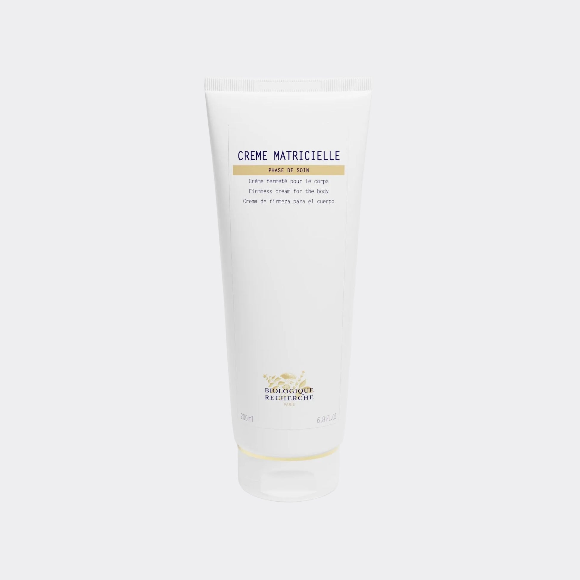 Creme Matricielle Body by Biologique Recherche firming body cream that improves skin elasticity, smooths body texture, and helps tone areas prone to loss of firmness