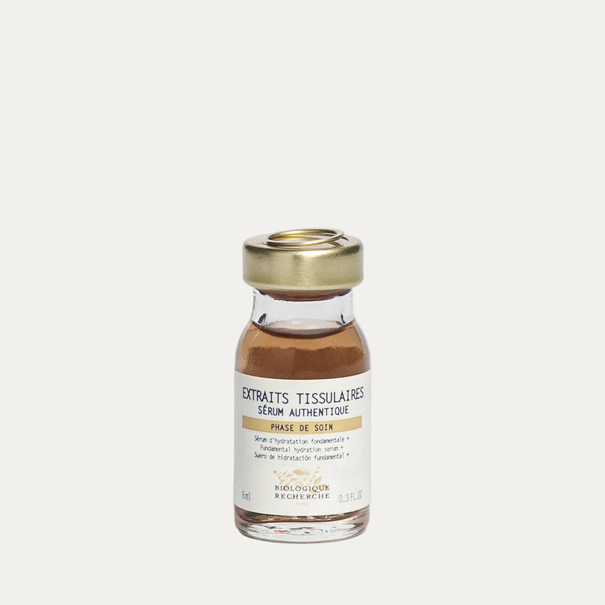 Extraits Tissulaires Serum by Biologique Recherche balancing serum that regulates excess oil, maintains hydration, and supports a clearer complexion