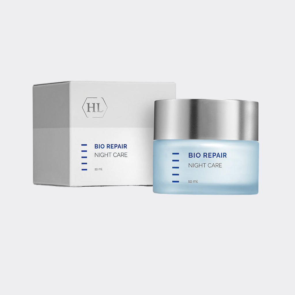 Bio Repair Night Care jar and box on a white background