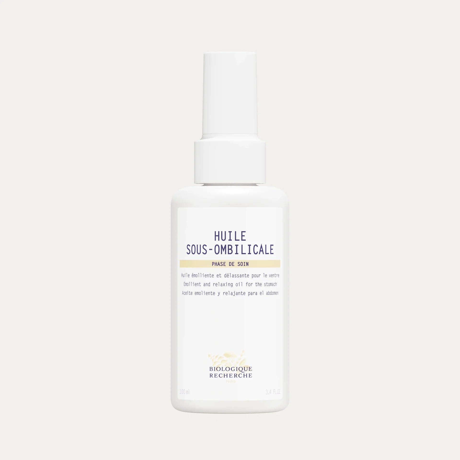 Huile Sous-Ombilicale by Biologique Recherche is a targeted body oil designed to improve the appearance of stubborn areas below the navel, including the abdomen, hips, thighs, and buttocks. This concentrated formula helps support body contouring, improve skin tone, and enhance the appearance of smoother, more refined skin.&nbsp;