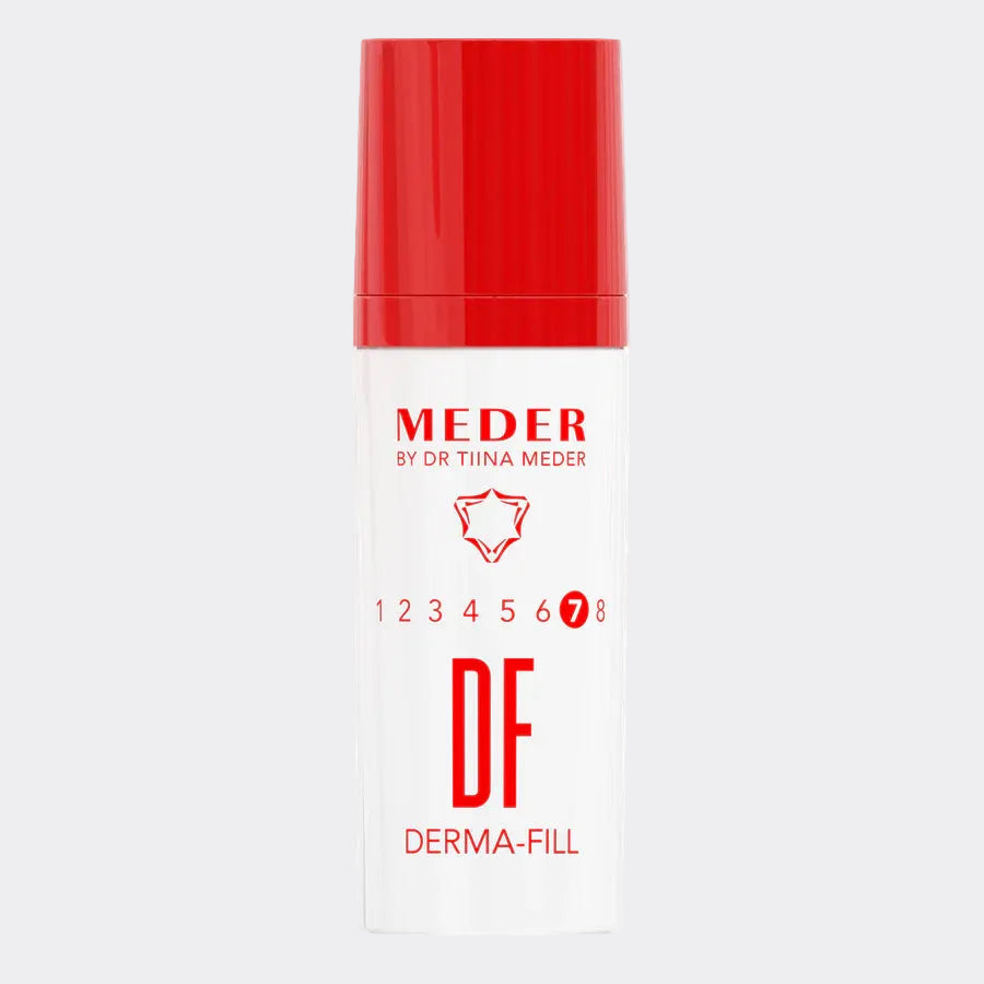 Meder Derma-Fill Cream is an intensive anti-aging moisturizer designed to improve skin density and elasticity, restore volume, smooth wrinkles, and deeply nourish the skin. This rich yet balanced formula helps reduce the appearance of fine lines and deeper wrinkles while supporting the skin’s natural regeneration process.