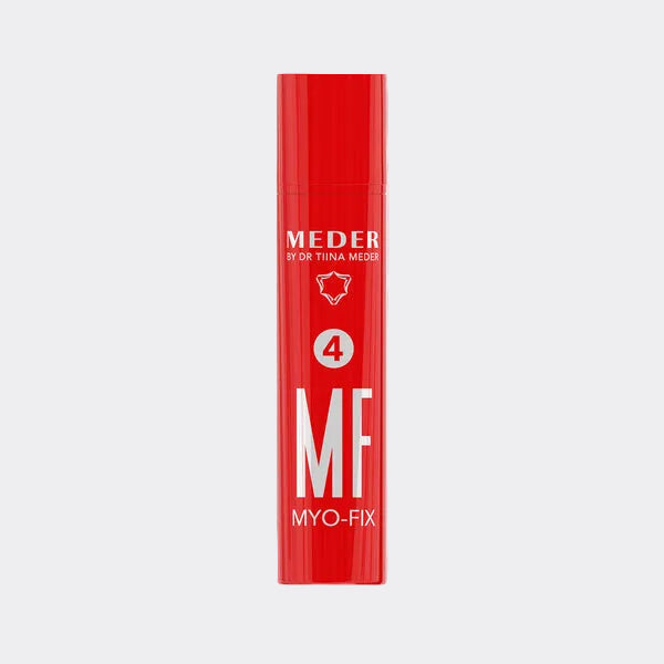 Meder Myo-Fix Active Care Cream- Serum is an iconic bestseller a revolutionary toxin-free alternative to injectable treatments powered by advanced muscle-relaxing peptides that visibly reduce wrinkles from the outside in.
