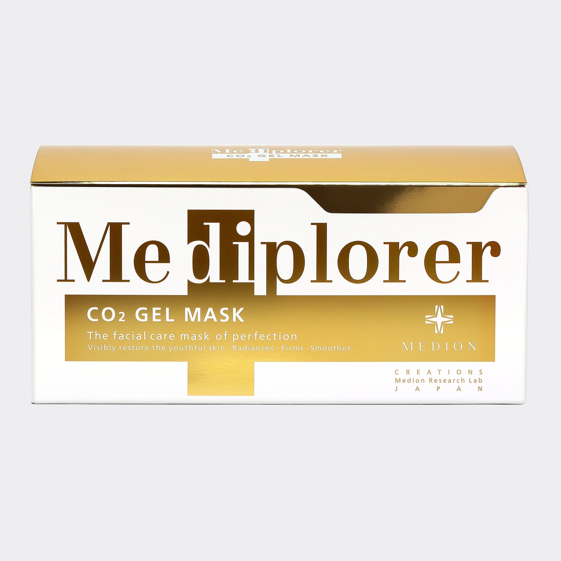 Mediprorer CO2 Gel Mask packaging on a white background