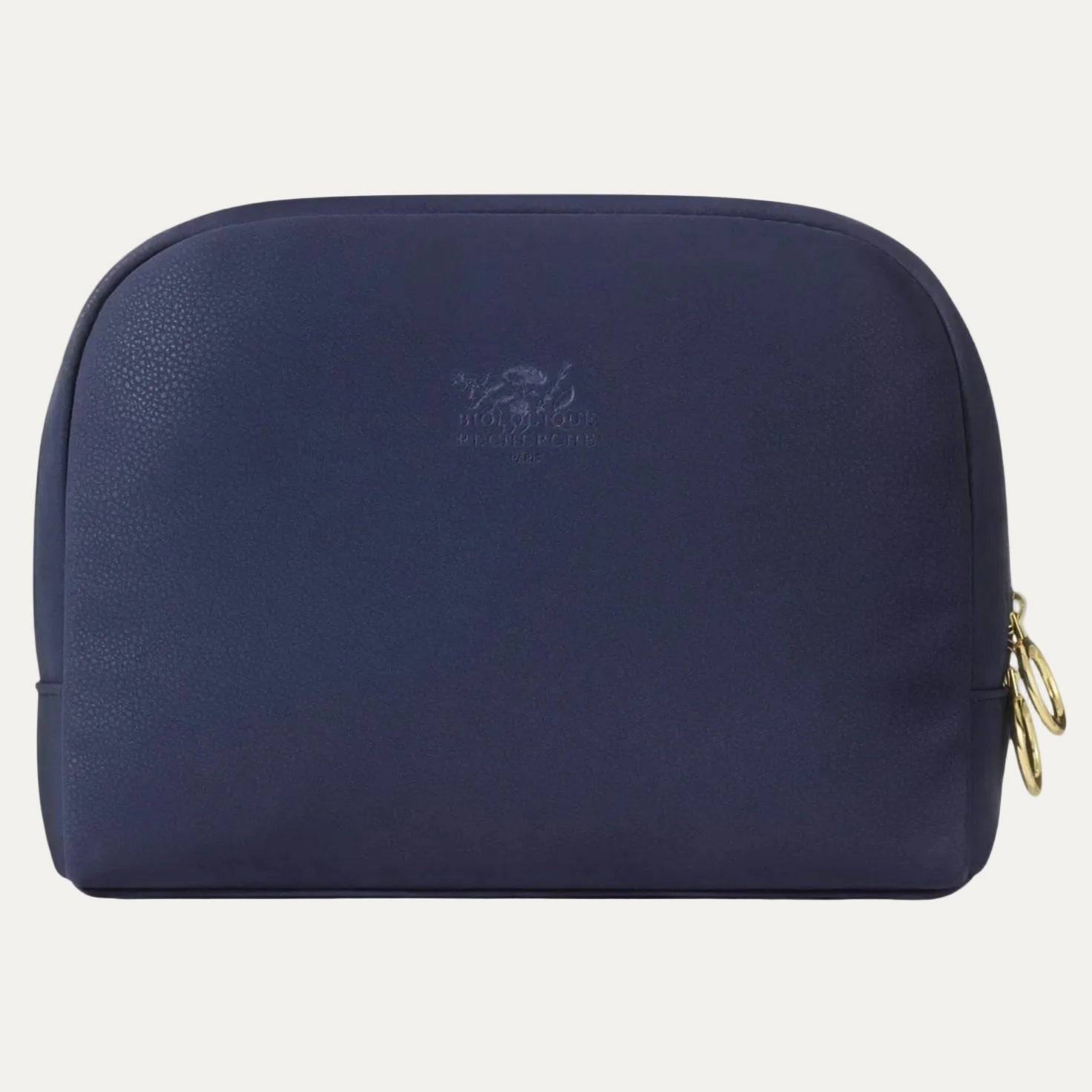 Biologique Recherche Trousse Make Up Toilette blue beauty case for organizing skincare products, makeup, and personal care essentials at home or while traveling.