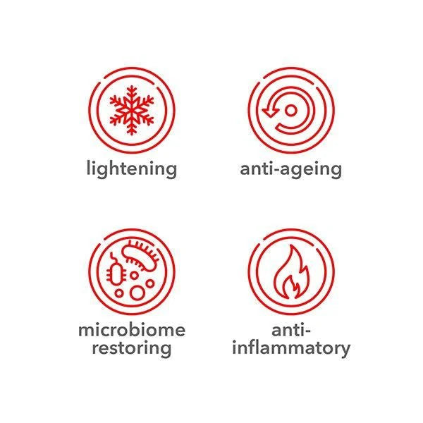 Meder Net-Apax Prebiotic Cleansing Mask - Hypoallergenic Cleanser for Sensitive Skin